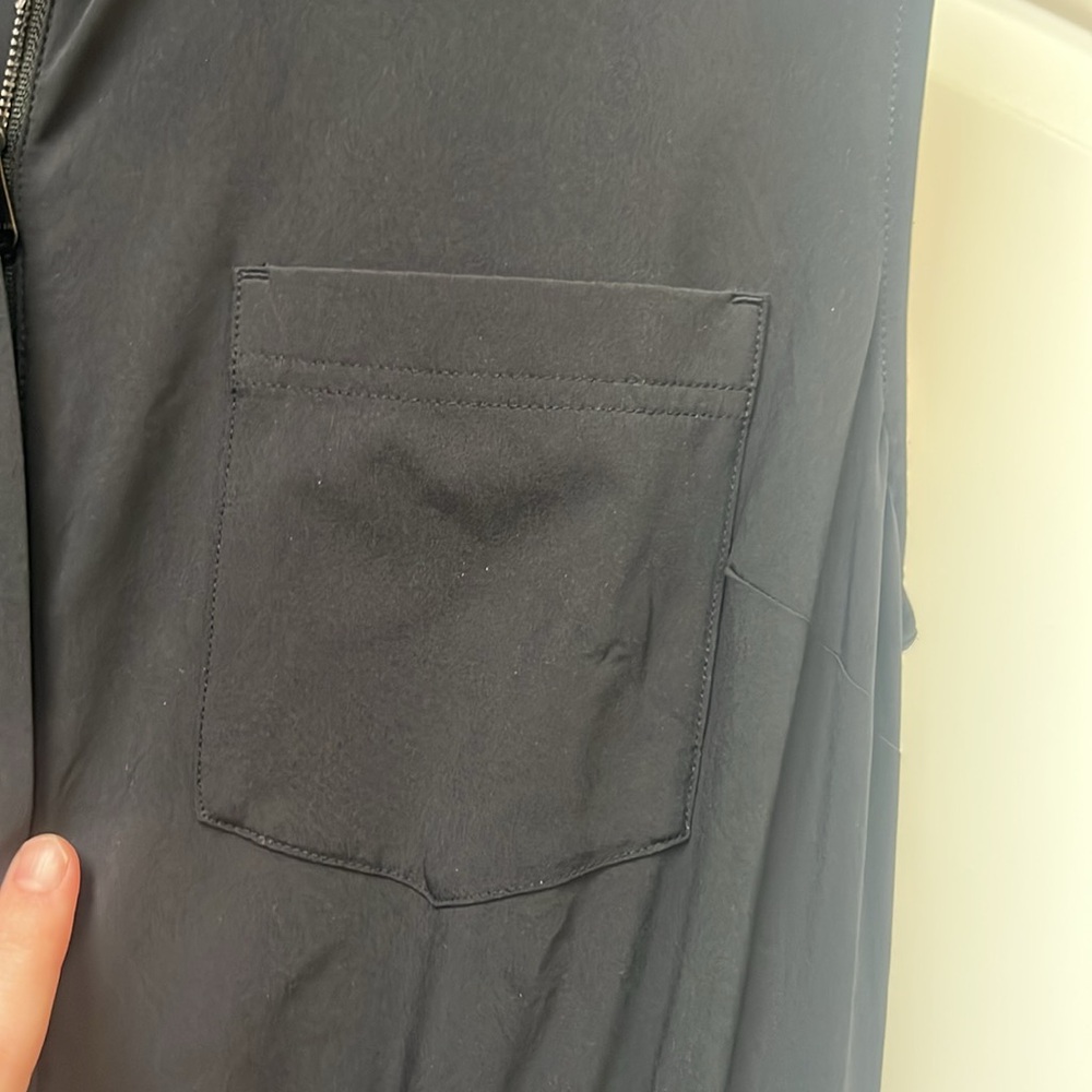 Athleta Black Sleeveless Sheath jumpsuit - Picture 3 of 7